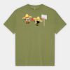 Heavyweight Cotton Unisex Garment Dyed T-Shirt Thumbnail
